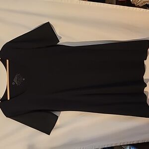 Little Black Dress Knit with Elbow Sleeves Sz L